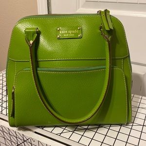 Gorgeous apple green Kate Spade Wellesley bag